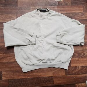 Fear of God Essentials Men's Light Beige Crewneck Sweater
